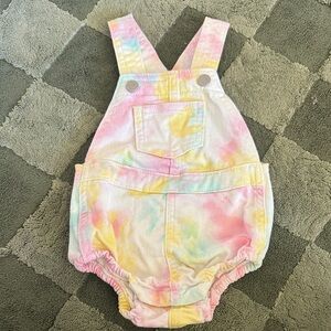 Old Navy Pastel Tie-Dye Kids Overalls